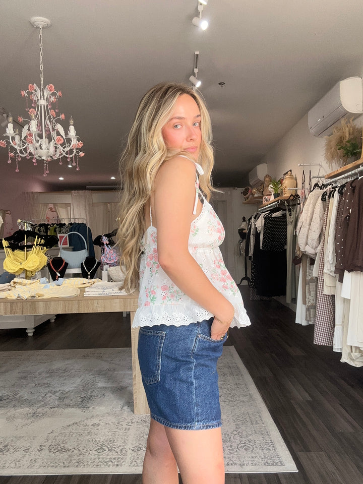 Floral Lace Cami
