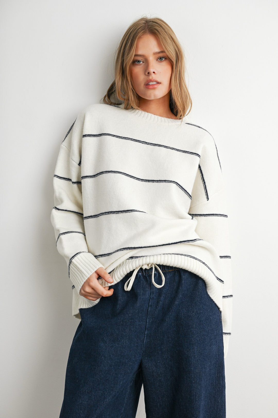 Casual Striped Sweater