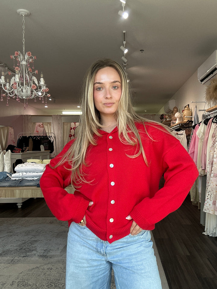 Long Sleeve Cotton Sweater