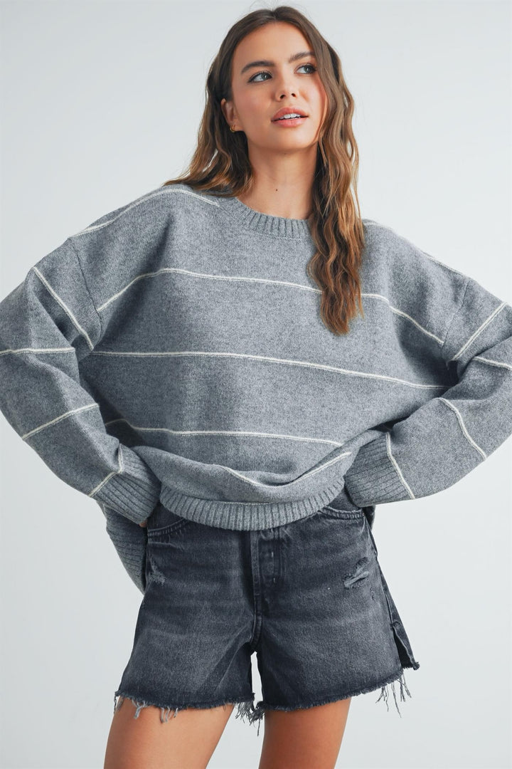 Casual Striped Sweater