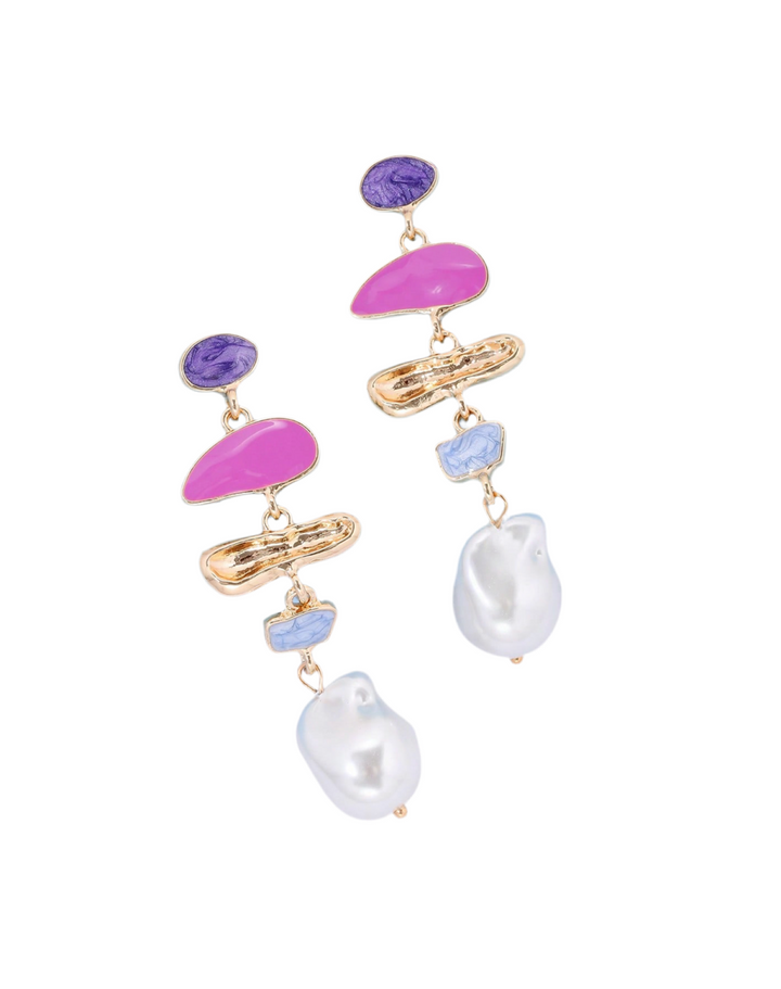 Colorful Drop Earring