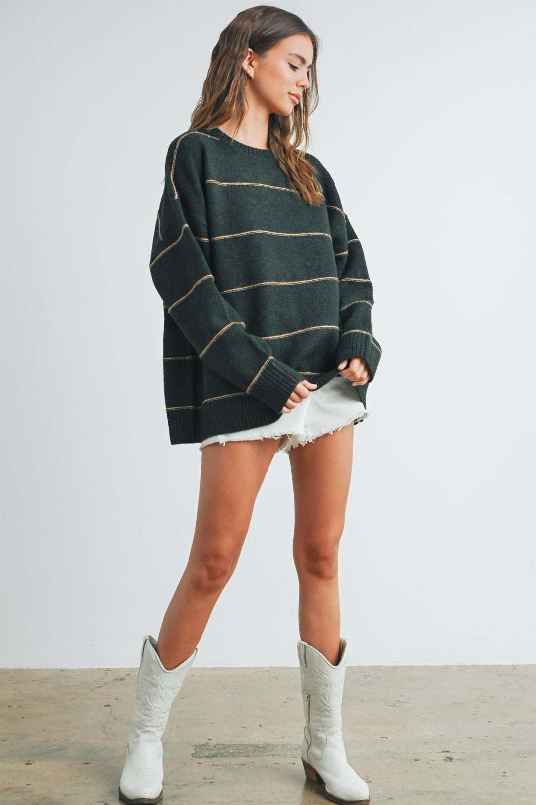 Casual Striped Sweater