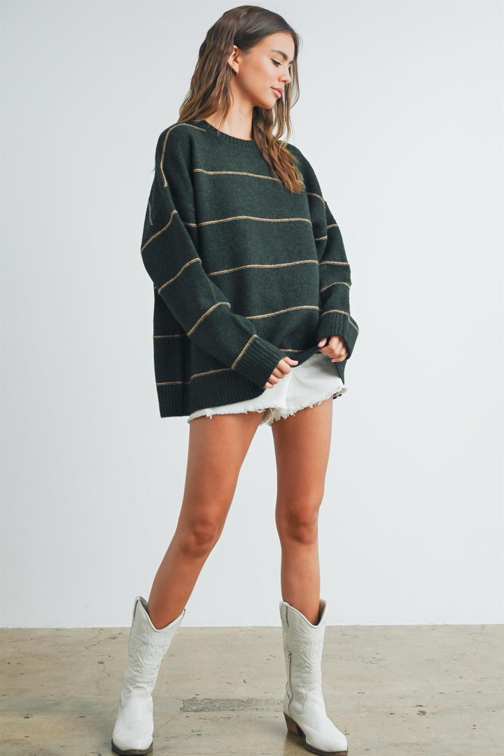 Casual Striped Sweater