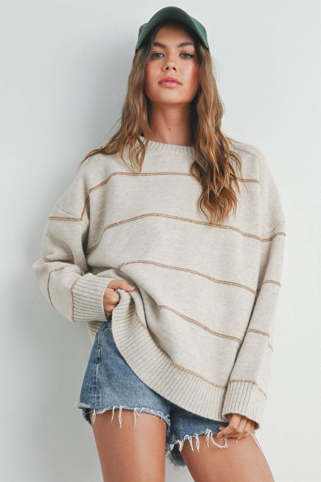 Casual Striped Sweater