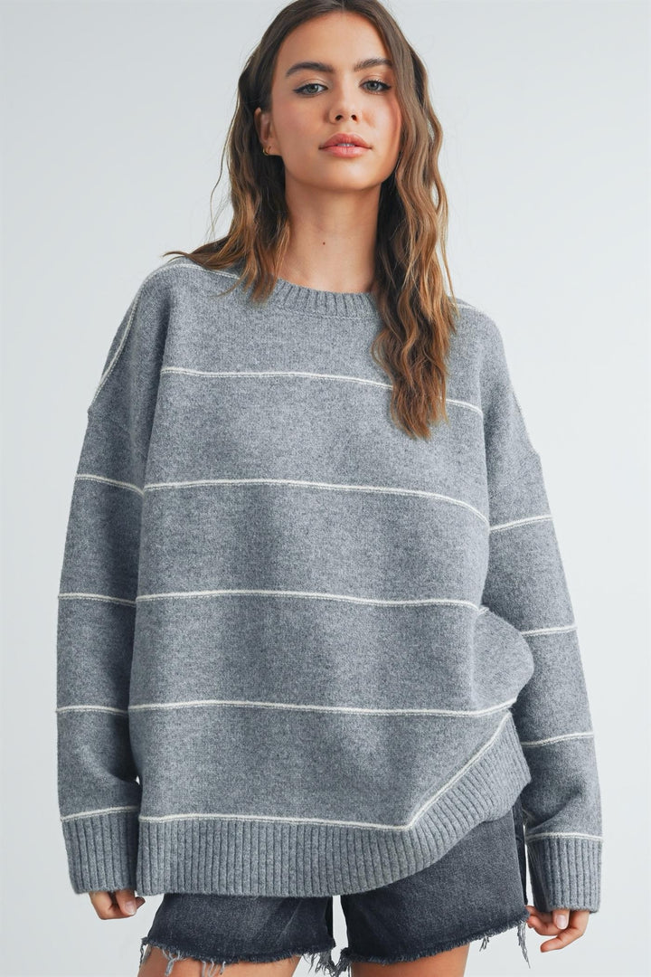 Casual Striped Sweater