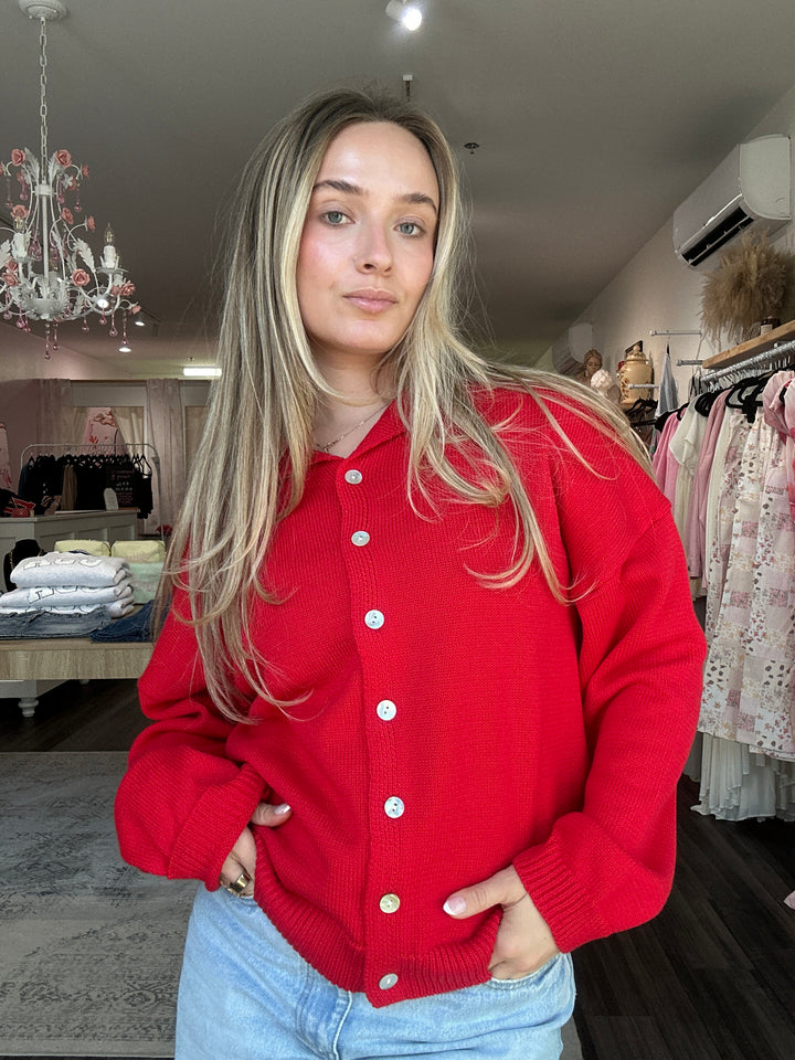 Long Sleeve Cotton Sweater