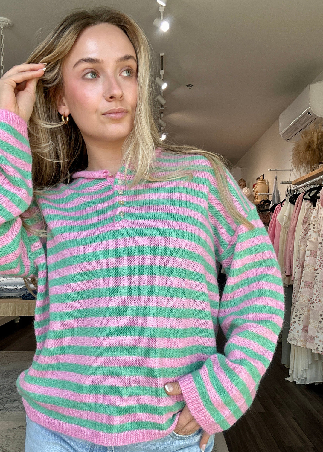Spring Edit Striped Sweater
