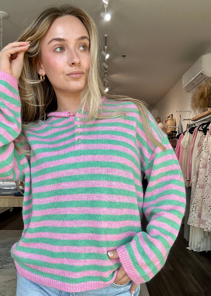 Spring Edit Striped Sweater