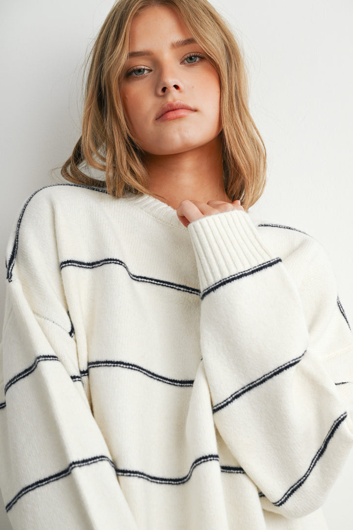 Casual Striped Sweater