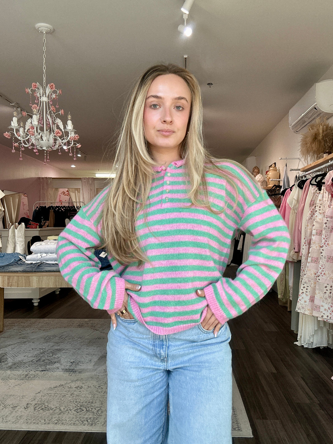 Spring Edit Striped Sweater