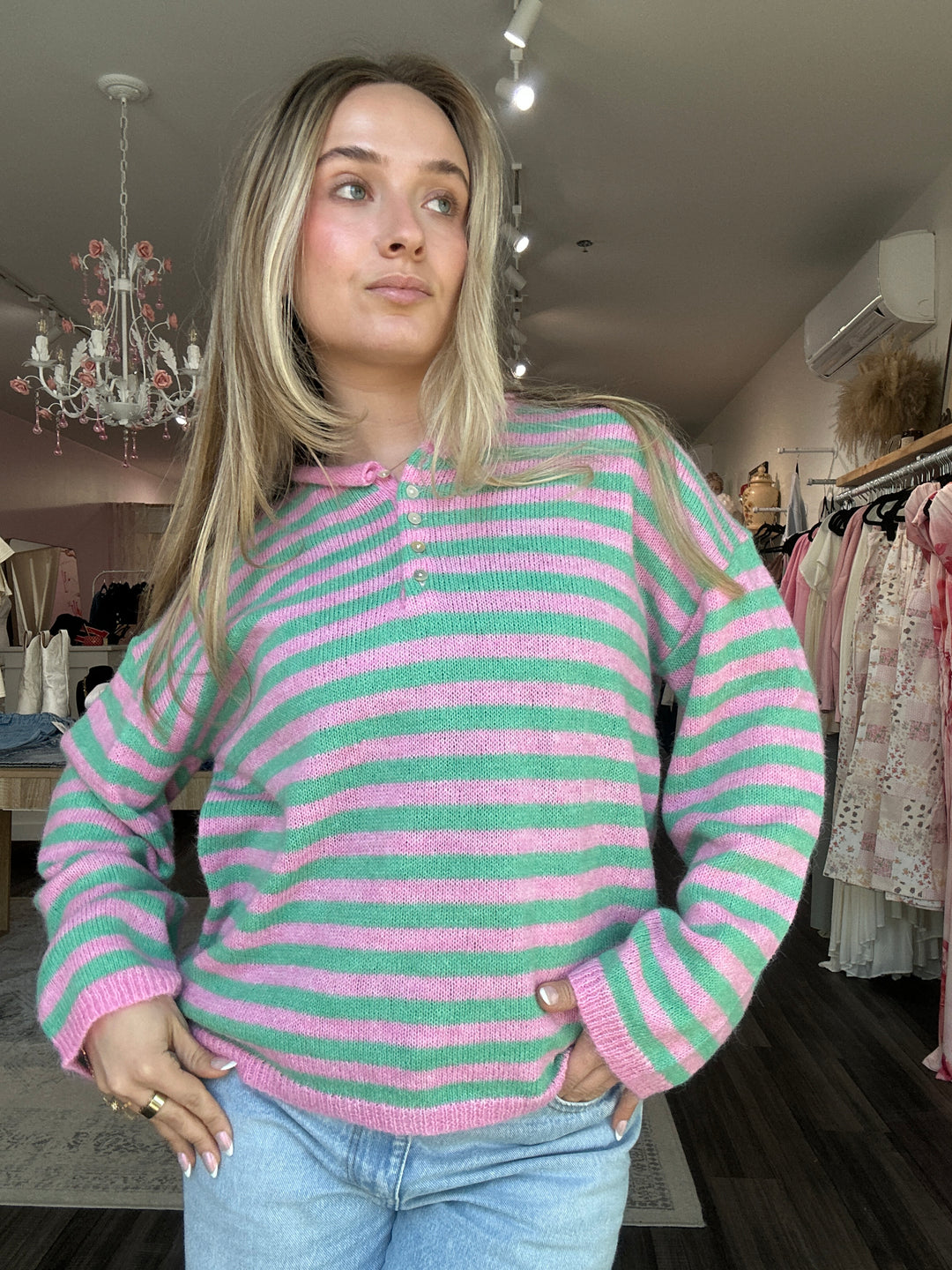 Spring Edit Striped Sweater