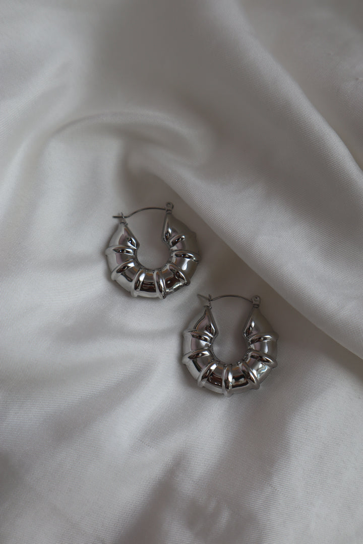 Chunky Hoop Earrings