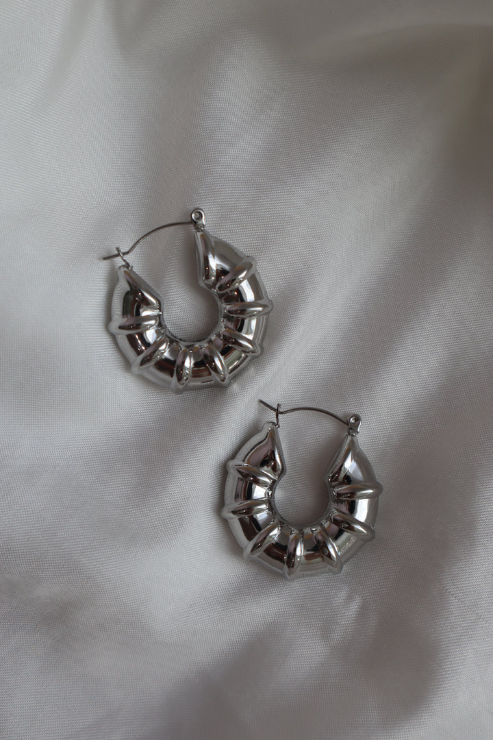 Chunky Hoop Earrings