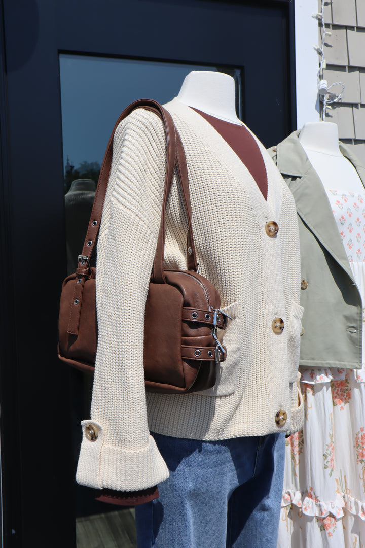 Eyelet Over The Shoulder Bag