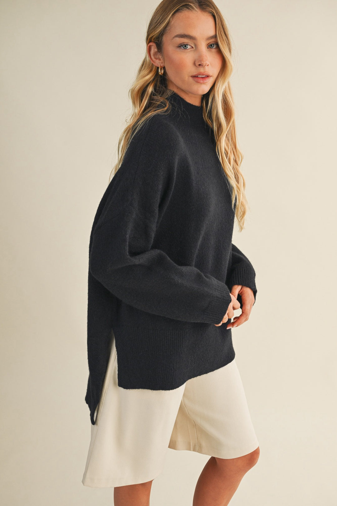 The Mockneck Sweater Top