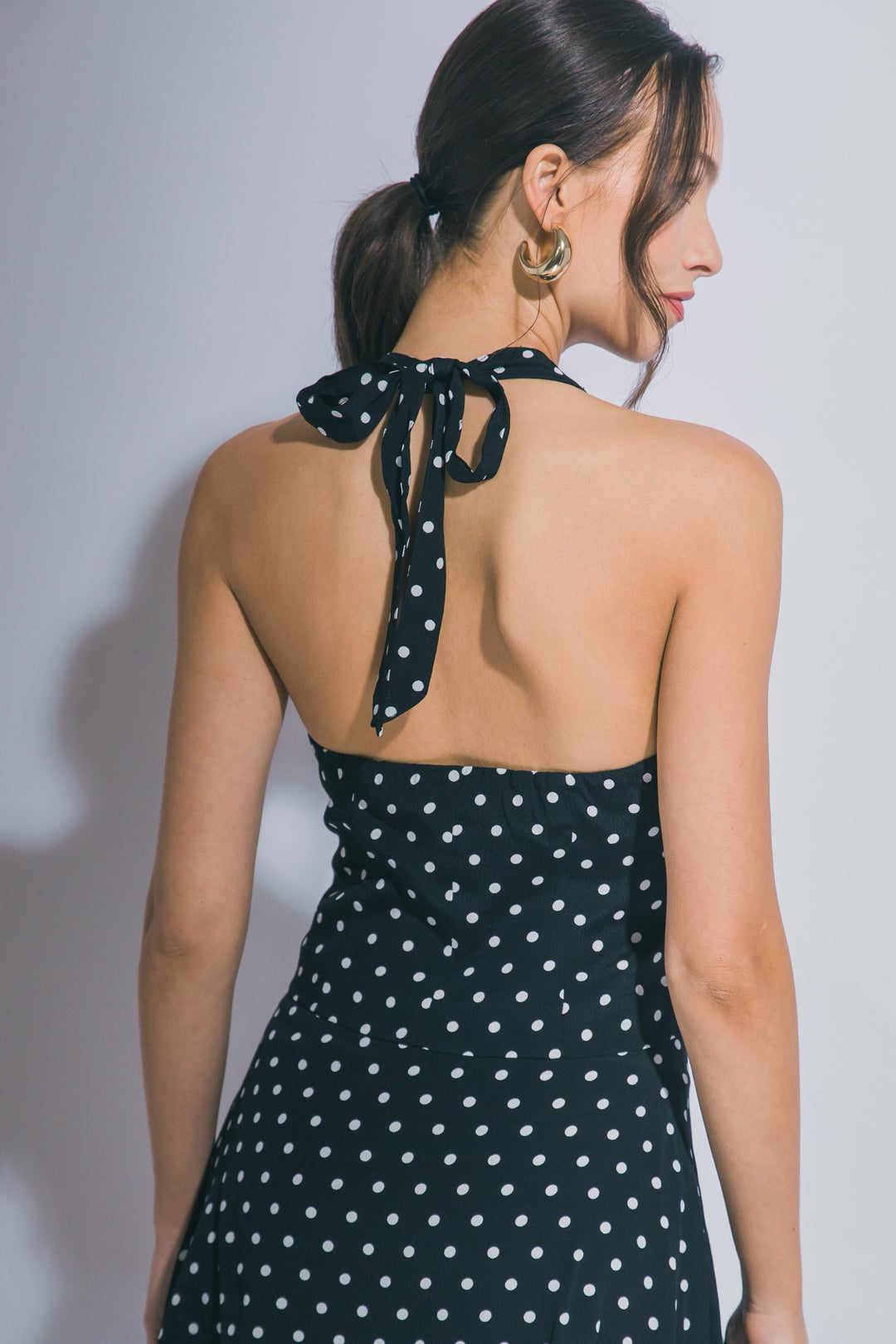 Polka Dot Halter Top