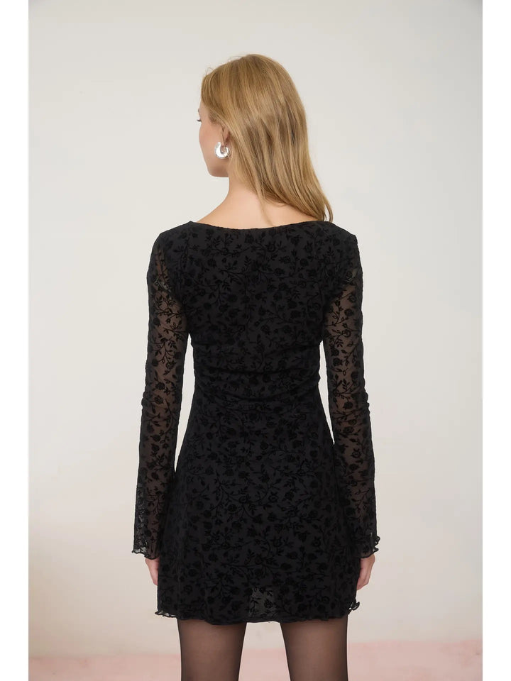 Holiday Velvet Mini Dress