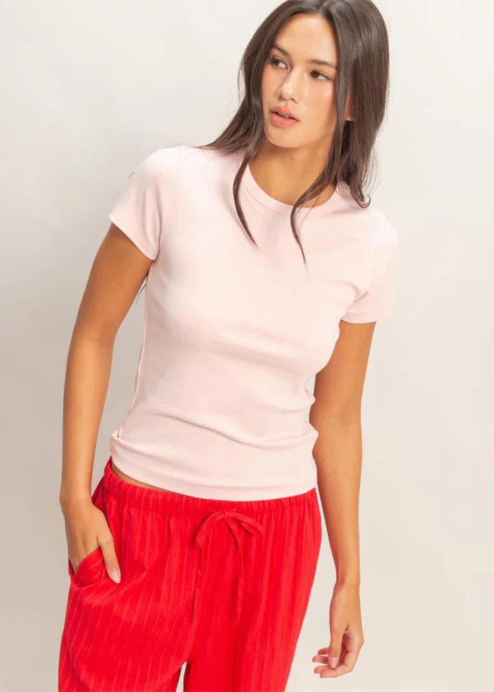 Cotton Crewneck Tee