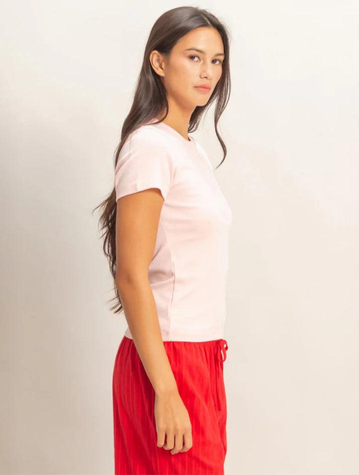Cotton Crewneck Tee