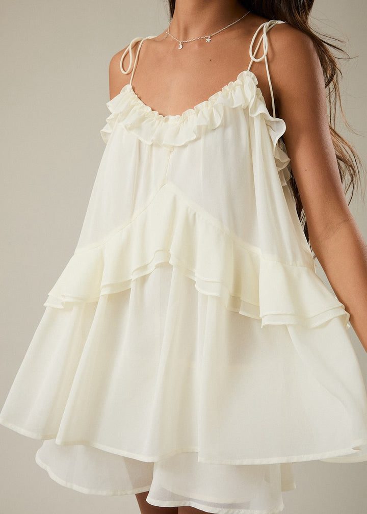 Tiered Chic Romper