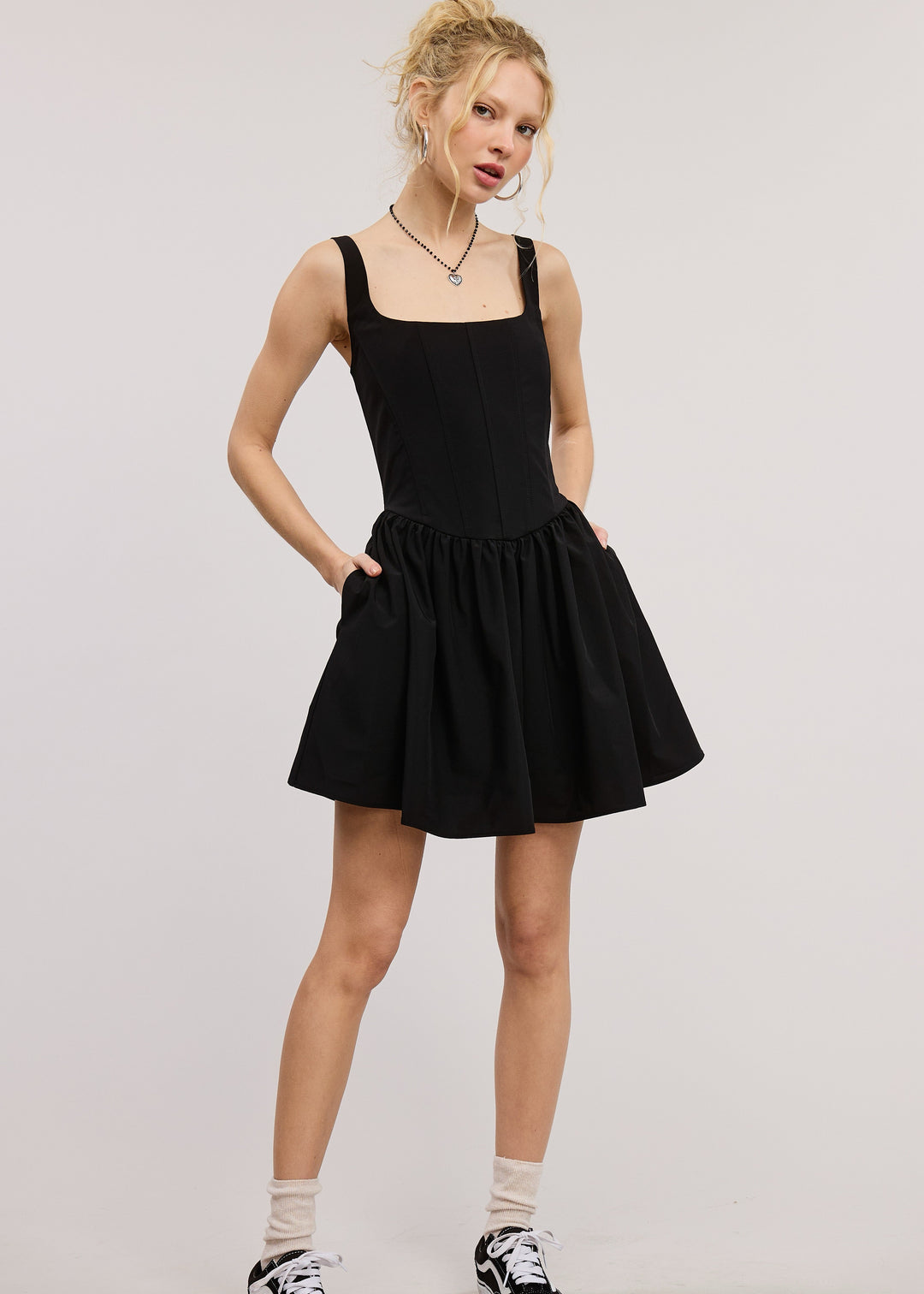 Romantic Flared Corset Mini Dress Small Romantic Flared Corset Mini Dress Small