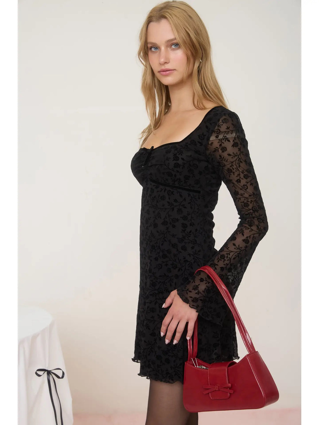 Holiday Velvet Mini Dress