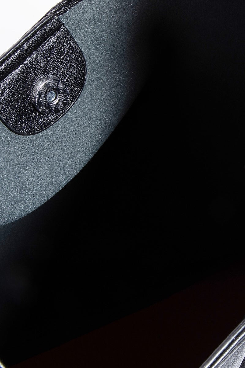 Faux Leather Shoulder Bag