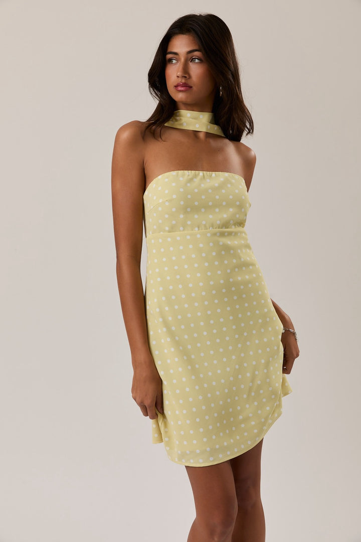 Polka Dot Mini Dress