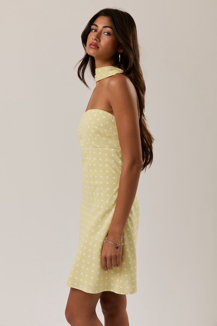 Polka Dot Mini Dress