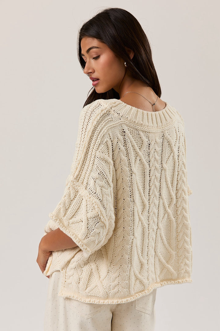 Cream Sweater