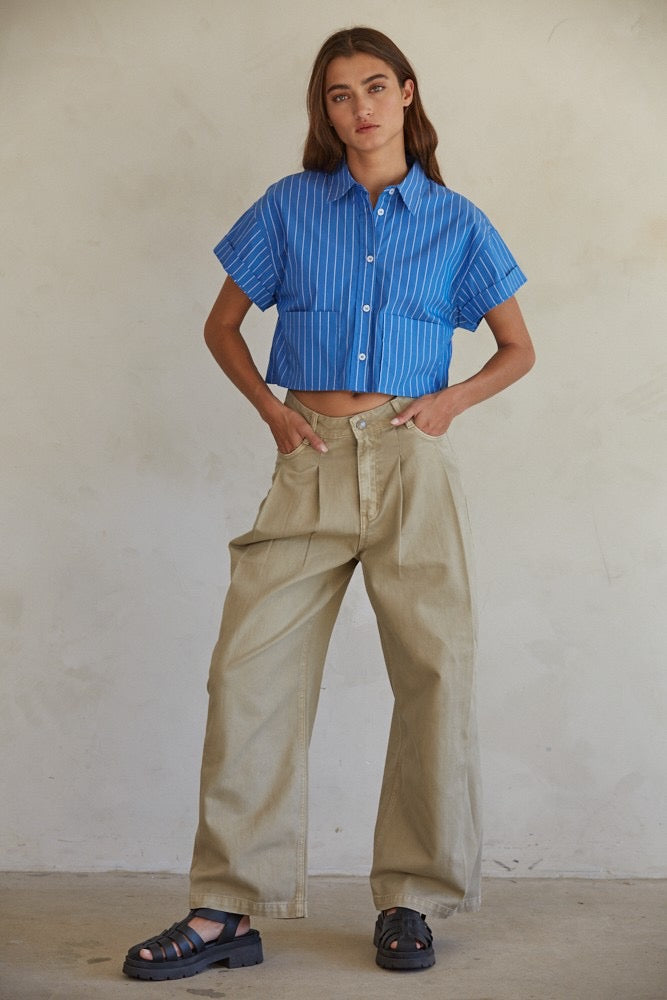 Model Off Duty Wide Leg Pants