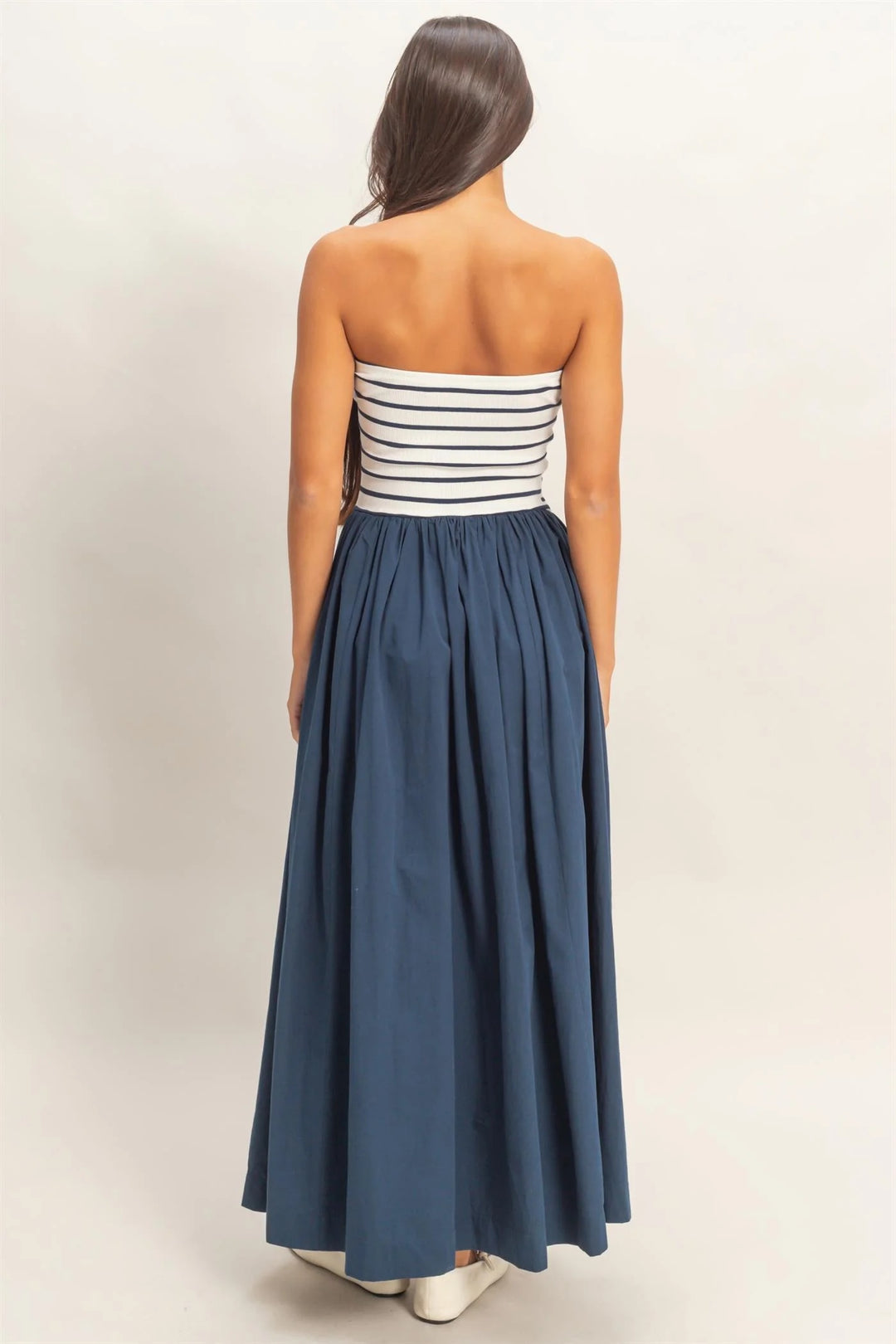 East Coast Love Strapless Maxi Dress