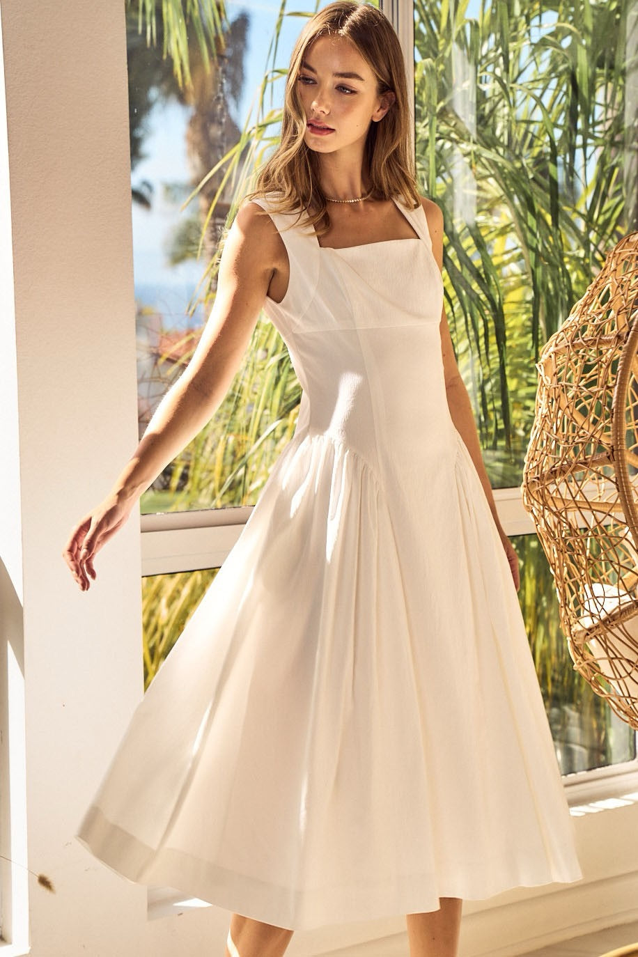 Timeless White Maxi Dress