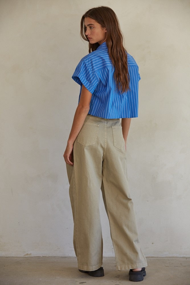 Model Off Duty Wide Leg Pants