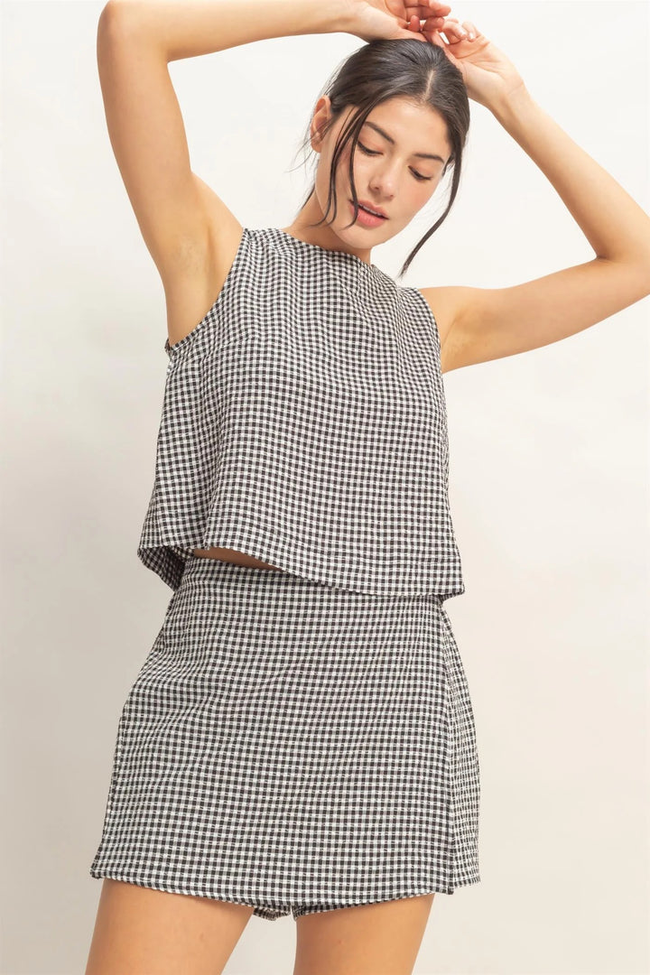 Gingham Tank
