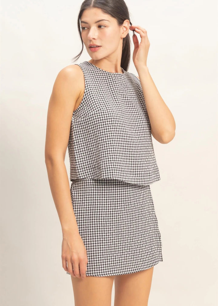Gingham Tank
