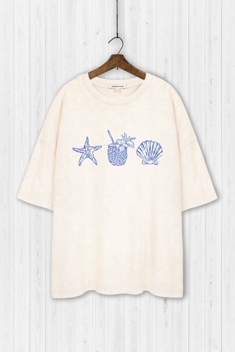 Summer House Graphic Tee