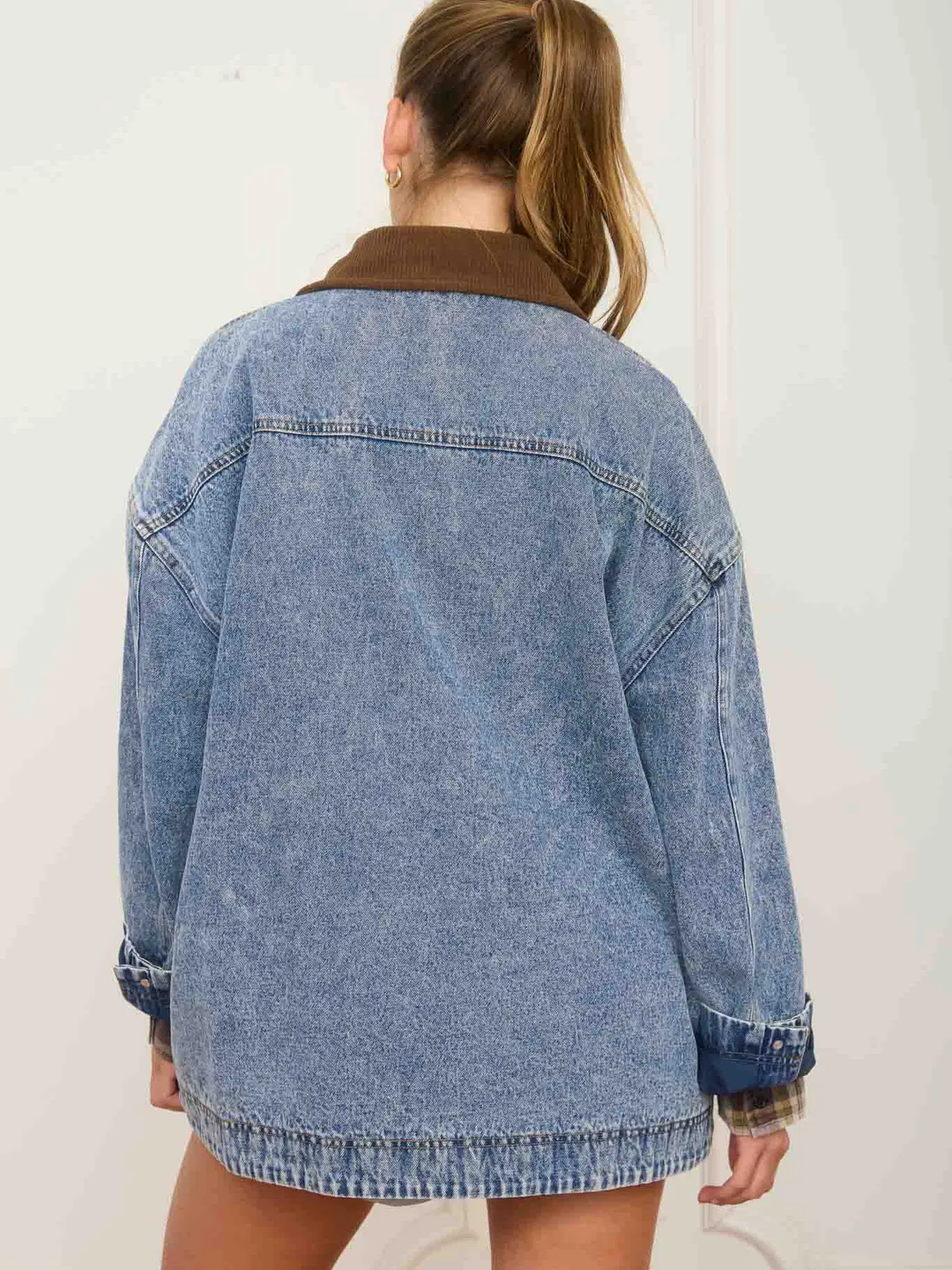 Latch Hook Denim Jacket