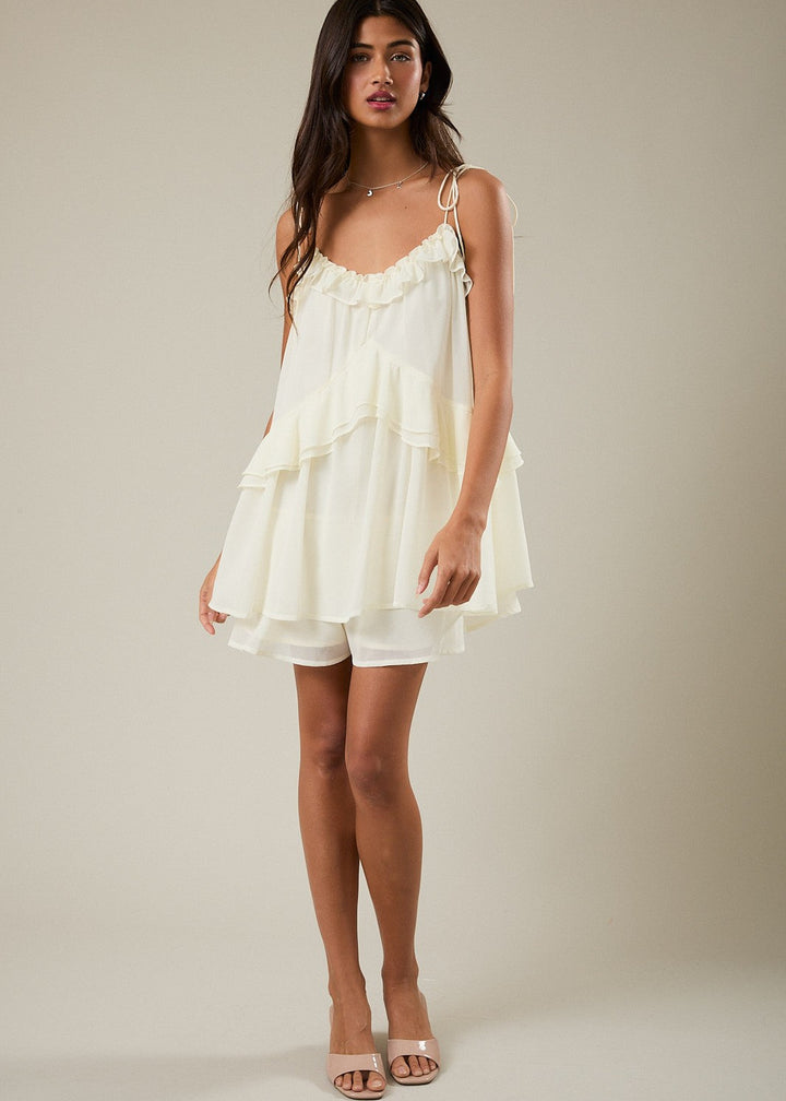 Tiered Chic Romper