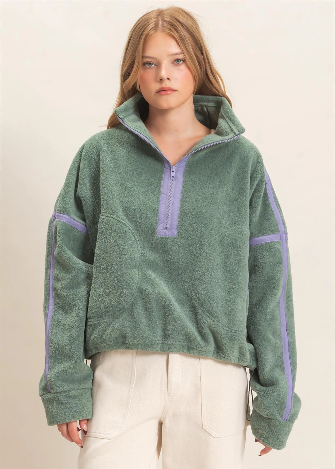 Half Zip Fleece Pullover