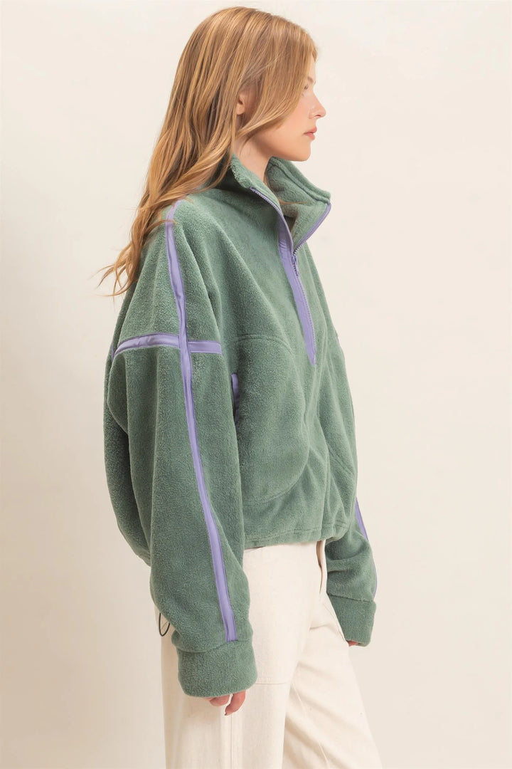 Half Zip Fleece Pullover